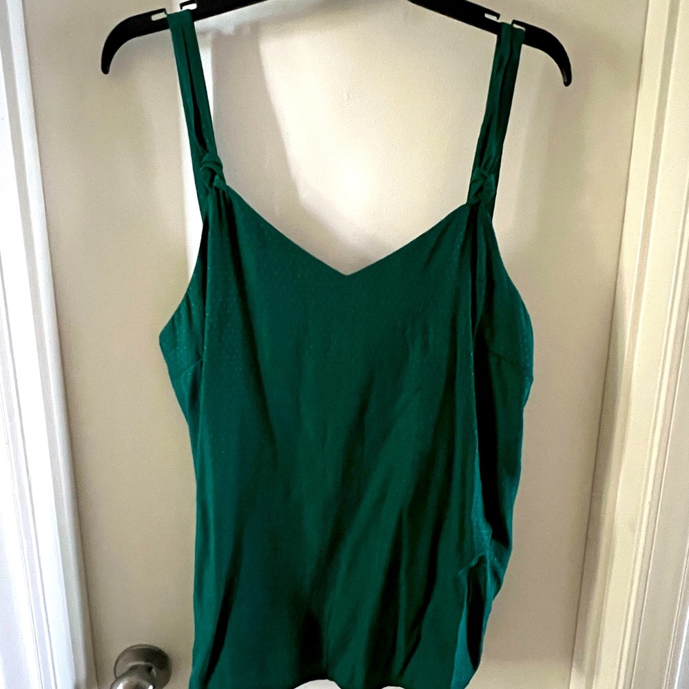 Emerald green top